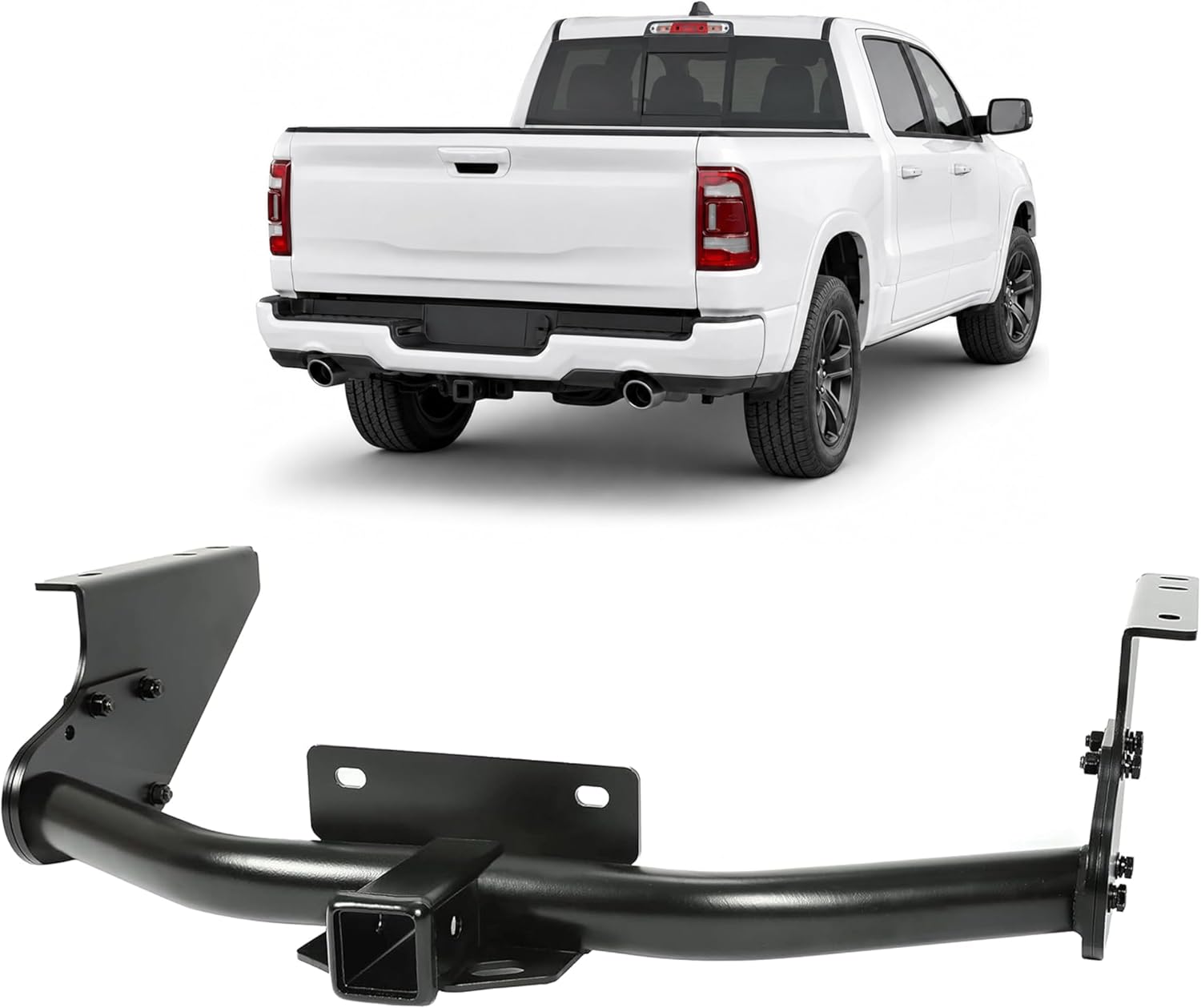 ECOTRIC Class 4 2" Trailer Hitch Receiver for Ram 1500 (2009–2023)