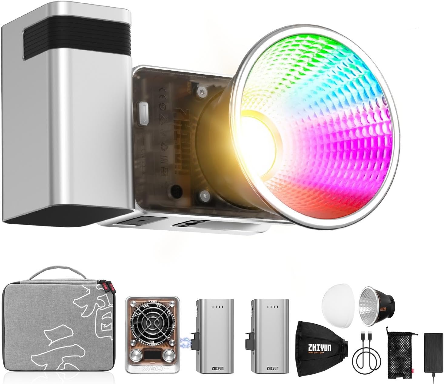 X60 RGB Pro Video Light Photography Lighting for Video Recording