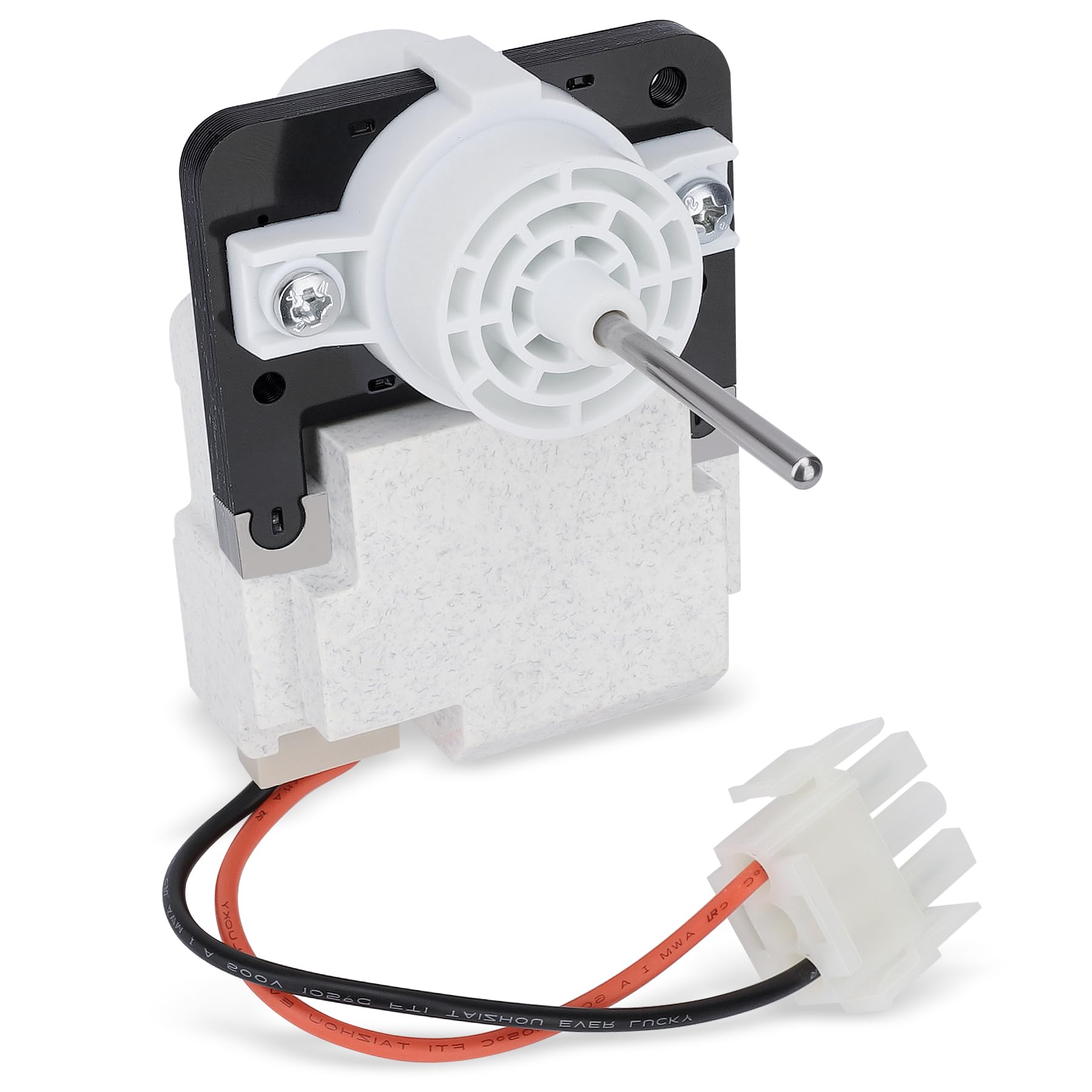 Photo 1 of 242077705 Refrigerator Evaporator Fan Motor Compatible with Kenmore Frigidaire White-Westing-House Crosley Blower Motor Replace 242077701 242077702 242219201 5304514392 FDQC18EL4F