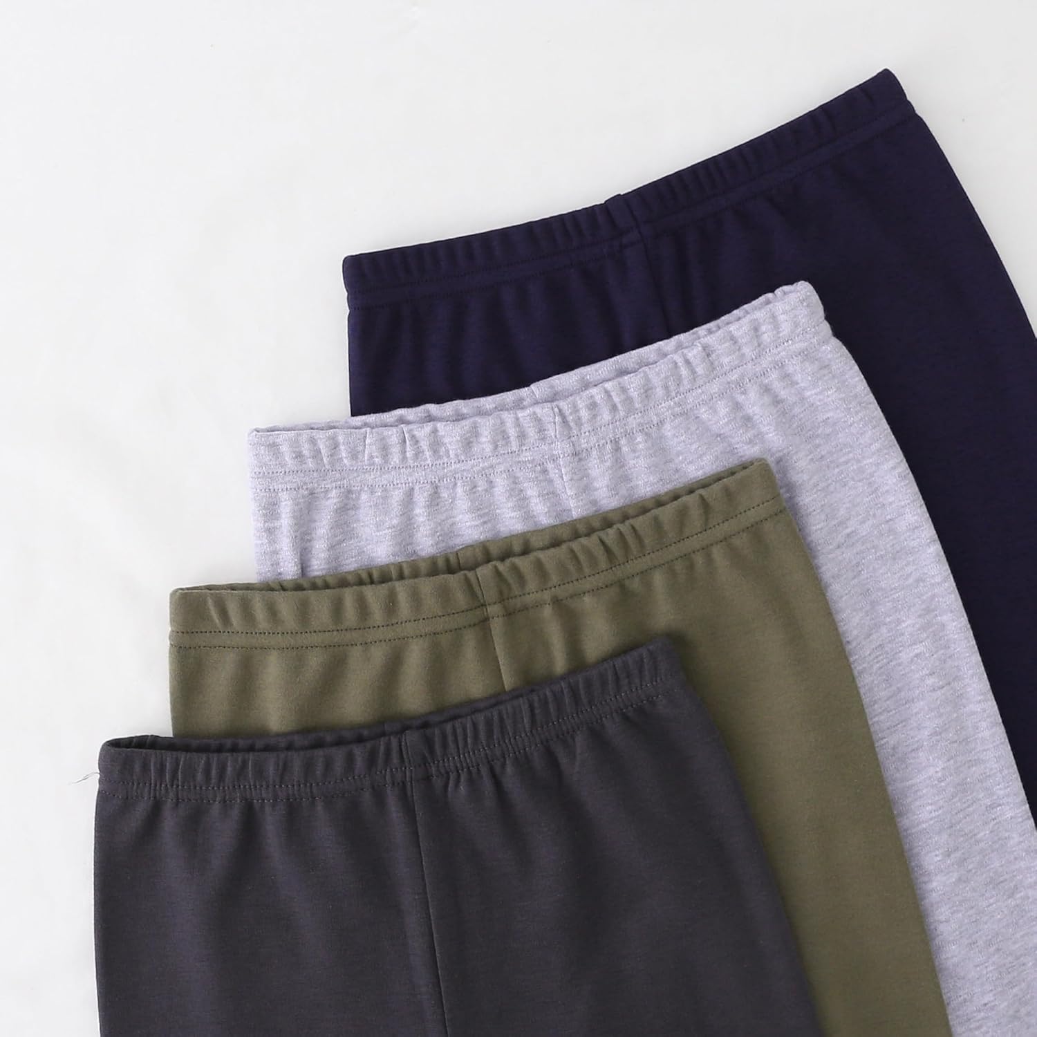 Toddler Boys Cotton Pants, 4-Pack Sweatpants Joggers for 2-6 Years - Image 4