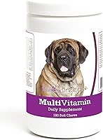 Vista 2 de Healthy Breeds Bulldog Multivitamínico Masticable Suave para Perros 180 Recuento