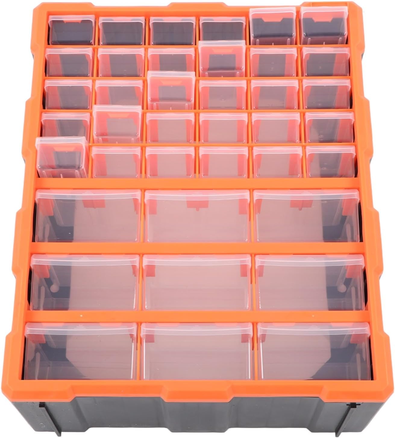 Craft Storage Cabinet Drawer Organizer, Simple Use Wall Mount Parts Organizer Drawers for Small Toys General Equipment