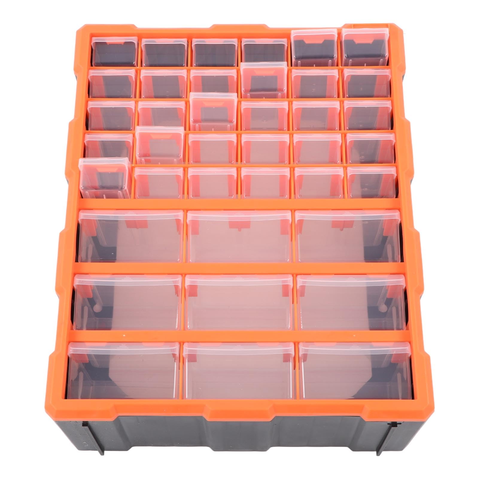 Generic 39 Organizzatore per Cassetti Armadietto Portaoggetti Artigianale Punte per Utensili Fai-da-te Unità di Stoccaggio in Plastica Viti da Officina e Minuteria Armadietto per