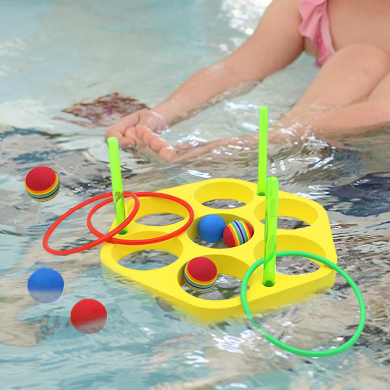 Anelli Da Lanciare Piscina Sport Nautici Galleggianti in Schiuma