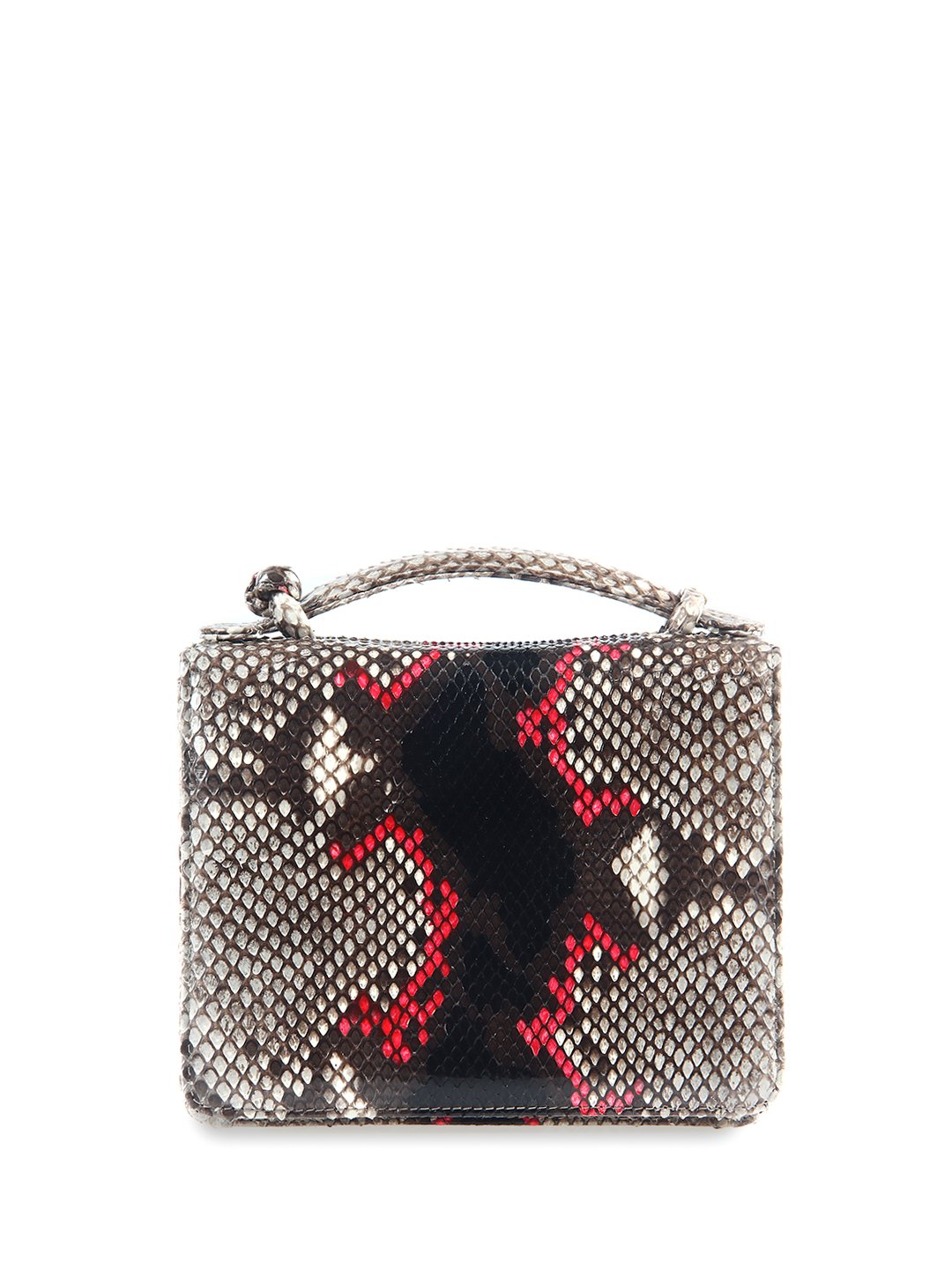 Annapolis Genuine Python Top Handle and Shoulder Bag