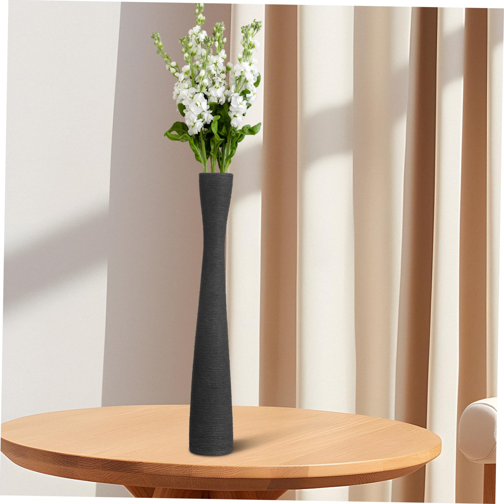 BESPORTBLE 2piezas Jarrones De Cerámica para Decorativos De Suelo Cuello Estrecho para Decoración De Interiores