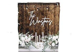 Personalized Wedding Backdrop Sign