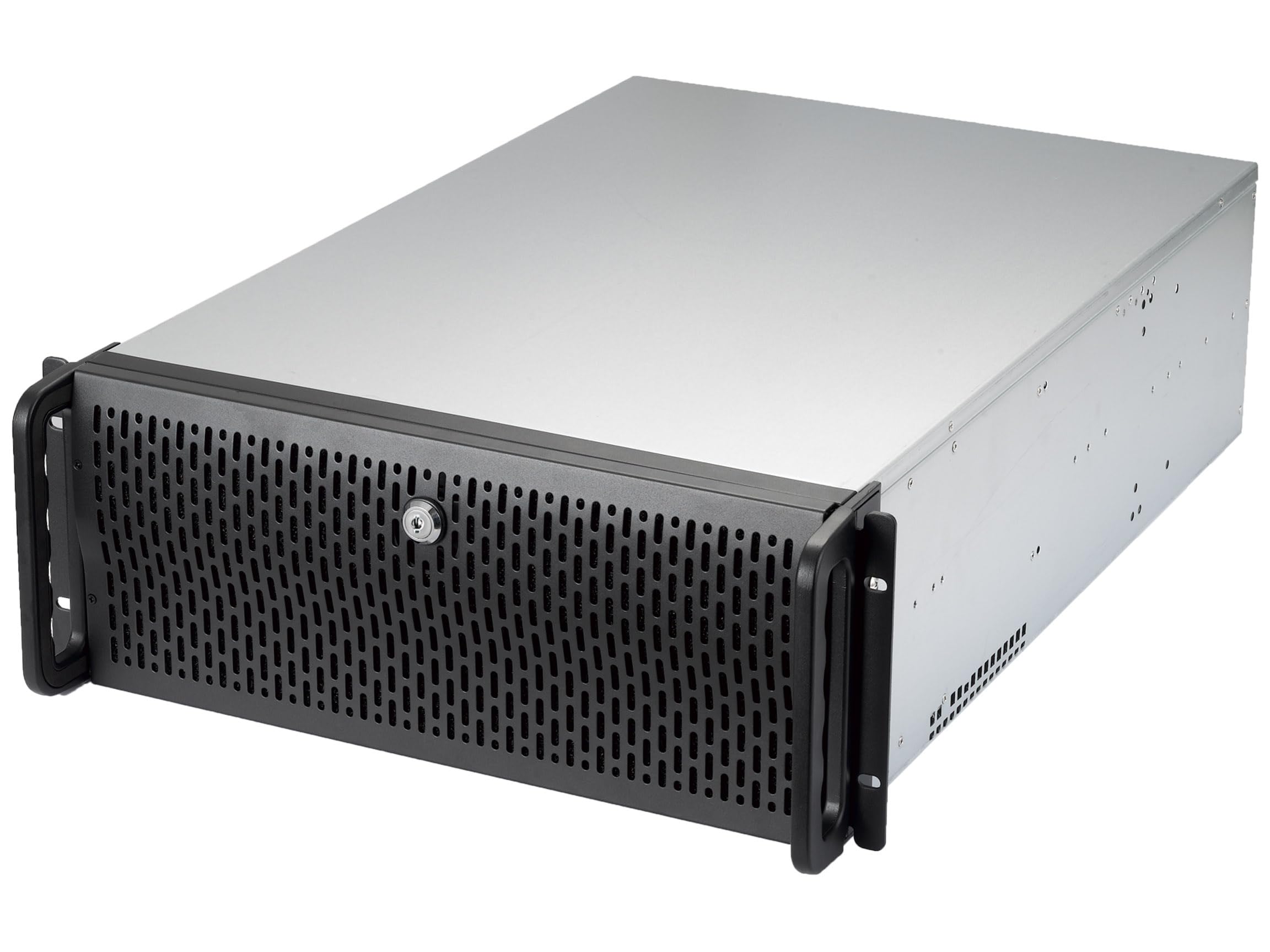 Rosewill Chasis de Servidor 4U Sudokoo Edition con 6 Ventiladores Sudokoo SK120 PWM de Alto Flujo de Aire | 15 bahías de Disco Duro de 3.5 | Compatible con E-ATX | 2 USB 3.0 | Cerradura y Llave del