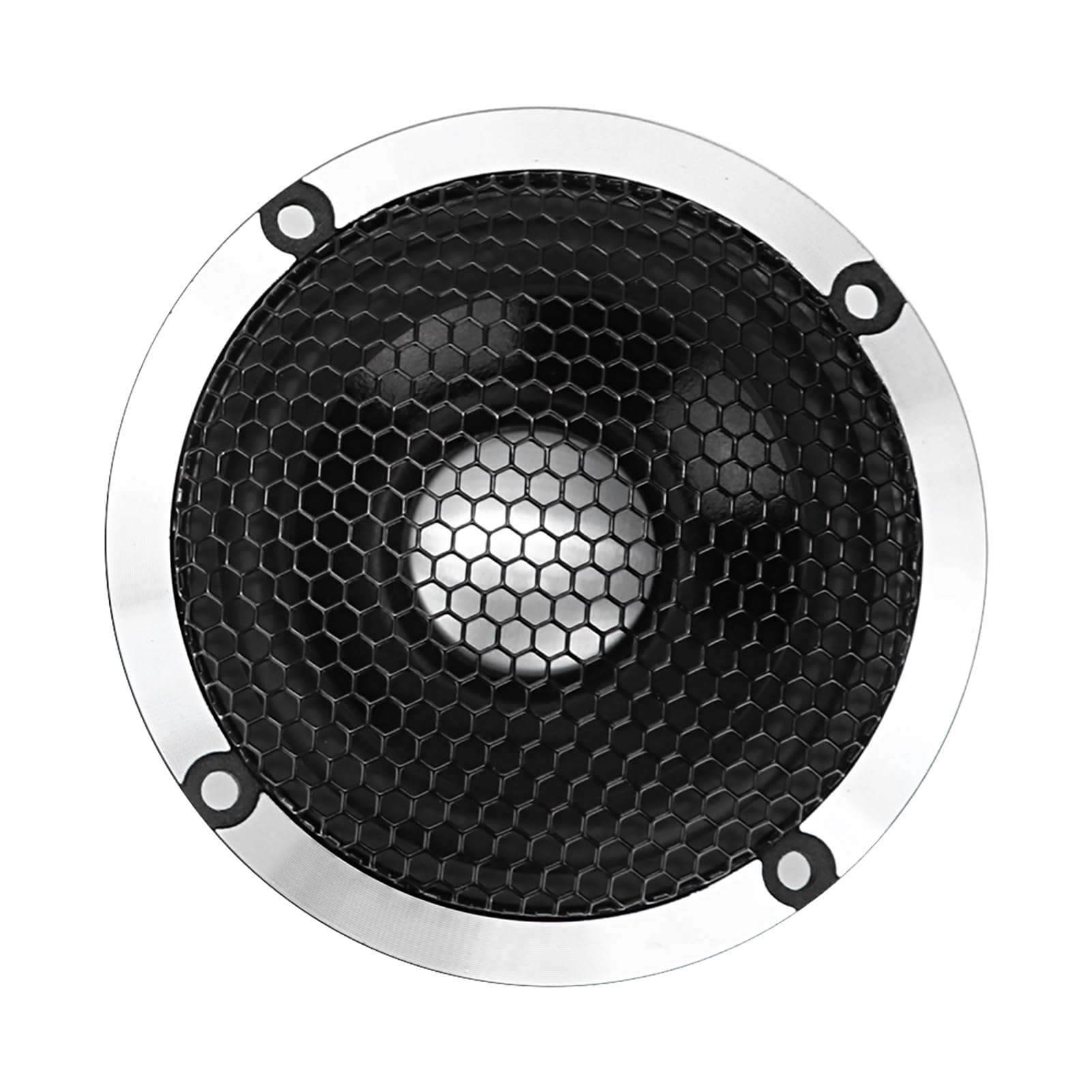 Drfeify 3-calowy Głośnik Samochodowy Aluminiowy Głośnik średniotonowy z żelaza 100 W Maksymalna Moc Wysoka czułość Czysty Dźwięk Łatwa Instalacja W Schowku W Drzwiach Samochodu System Dźwiękowy W