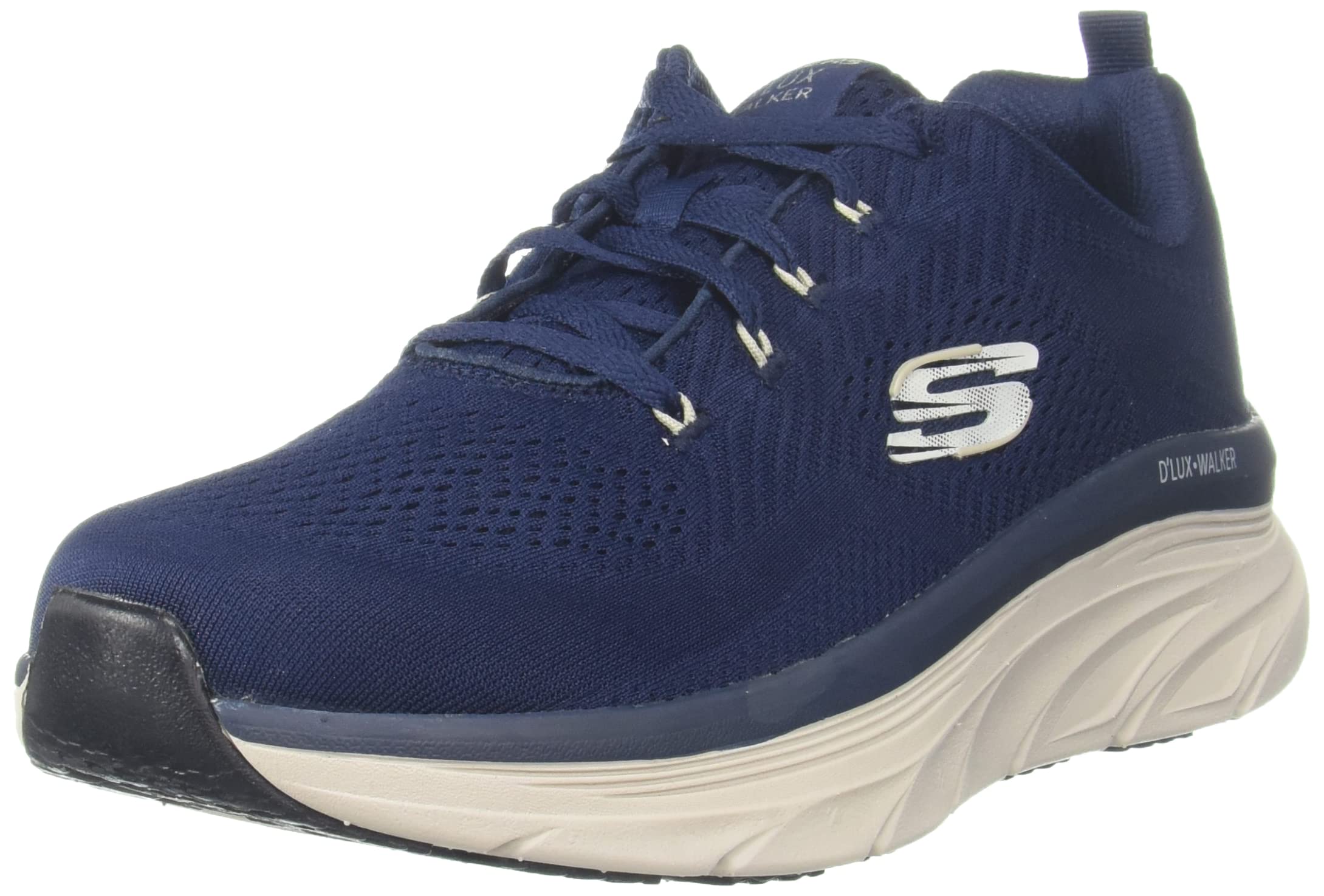 Skechers Mens D'Lux Walker - Meerno NVY Sneaker - 9 UK (232364), Multicolor