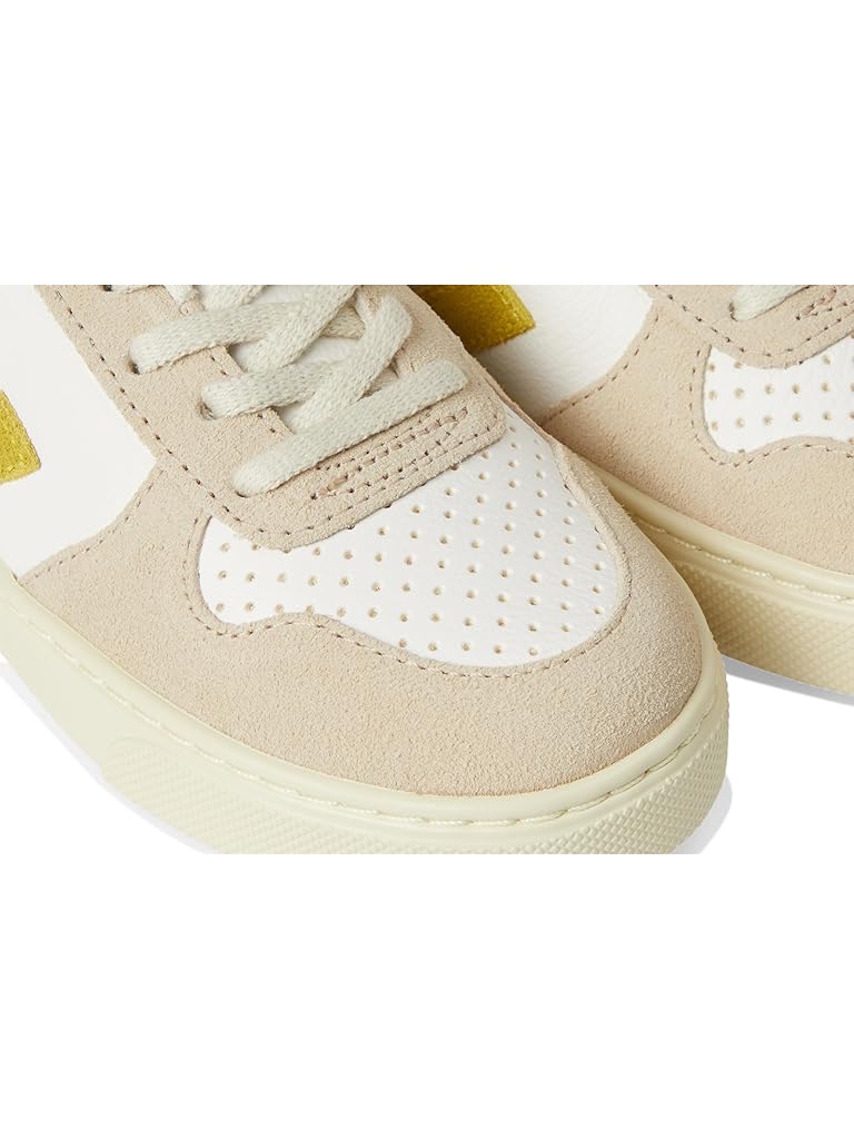 Beige VEJA Small V-10 Laces (Little Kid/Big Kid)