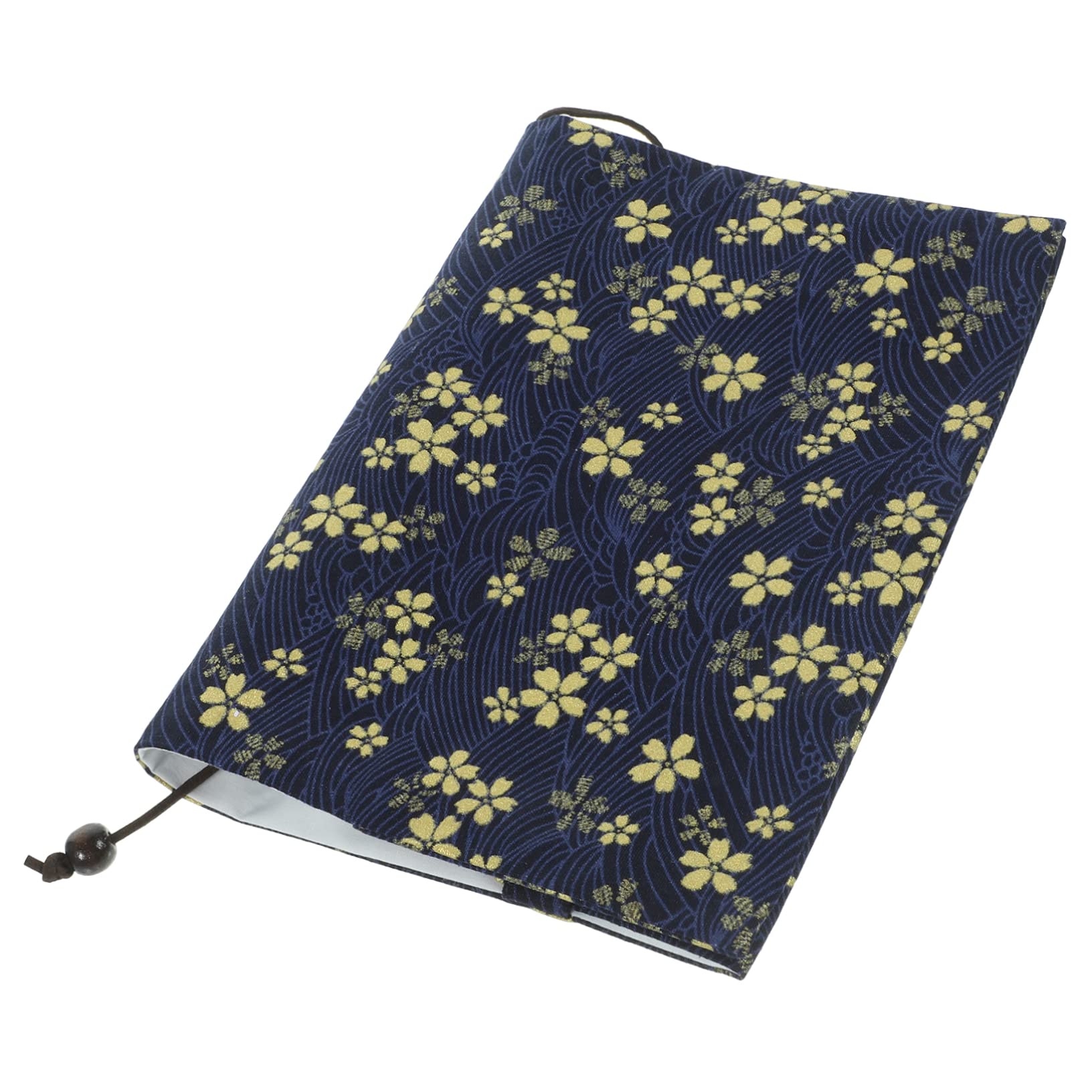 SHINEOFI 4pièces Couverture De Tissu Fait Main Housse Décorative Textile Protège Cahier Motif Cerisier Pour Notes Et Journaux