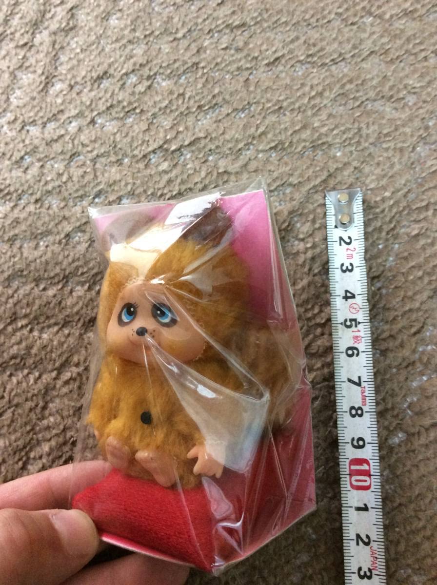 Amazon.co.jp: デッドストック モンチッチ風 おしゃぶり人形 たぬき