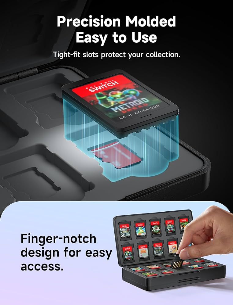 Switch 2018年 Amazon.com: JSAUX Slim Carrying Case for Nintendo Switch 2