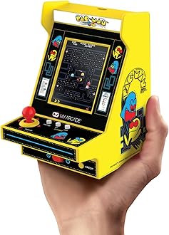My Arcade Pac-Man Nano Player Pro Mini Arcade Machine 4.8" Fully Playable Video Game Collectors