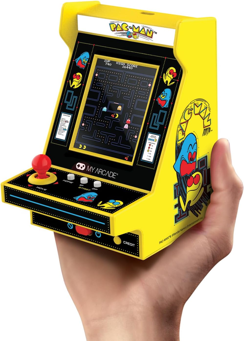 My Arcade DGUNL-4196 PAC-MAN Nano Player Pro Portable Retro Arcade