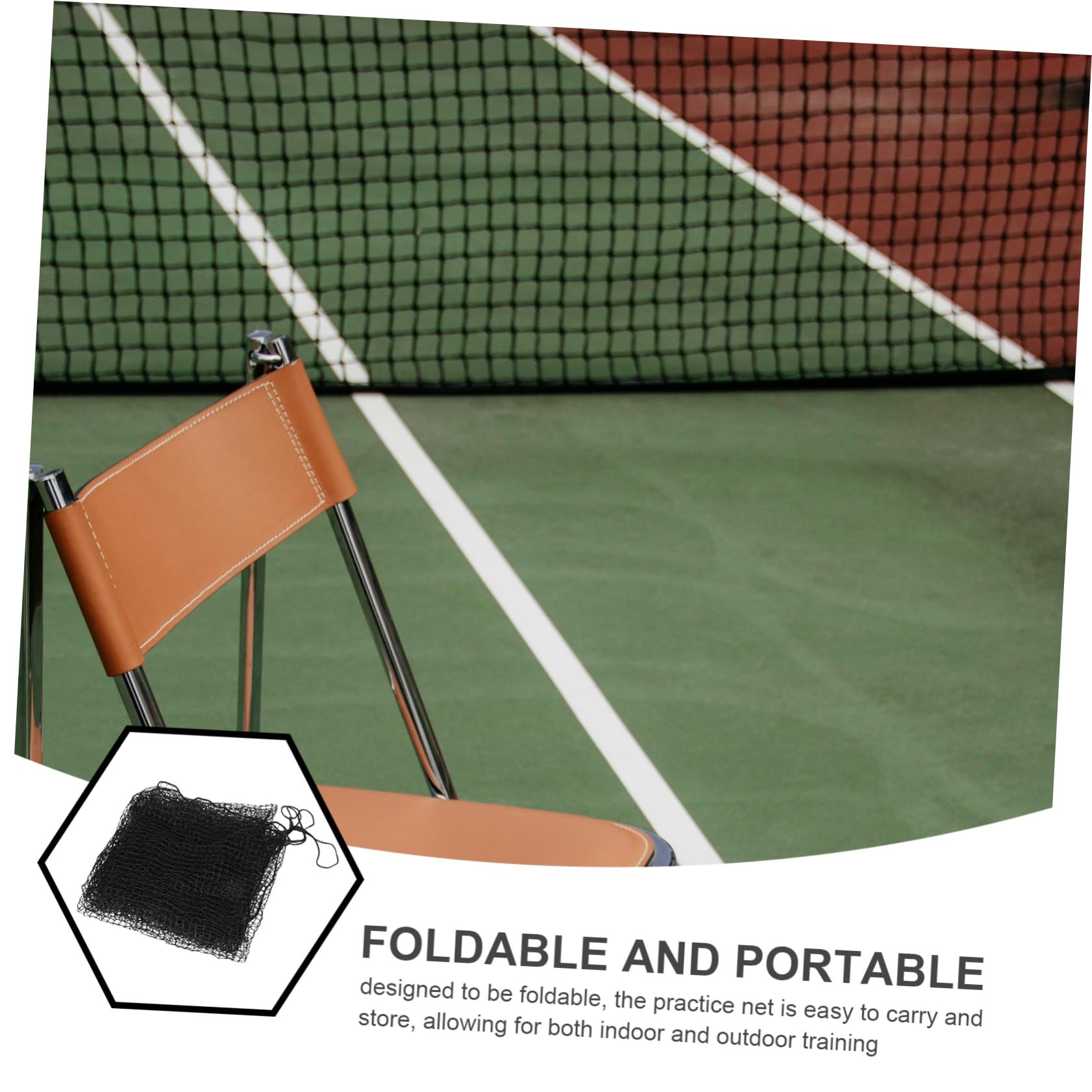 SUPVOX Práctica De Bádminton Resistente Plegable para Golf y Deportes Múltiples