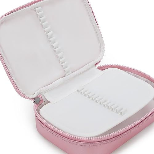 Vista 179 de Kipling - Estuche impreso para 100 bolígrafos para mujer, accesorios de organización, suministros de arte, maquillaje, organizador de viaje Aqua