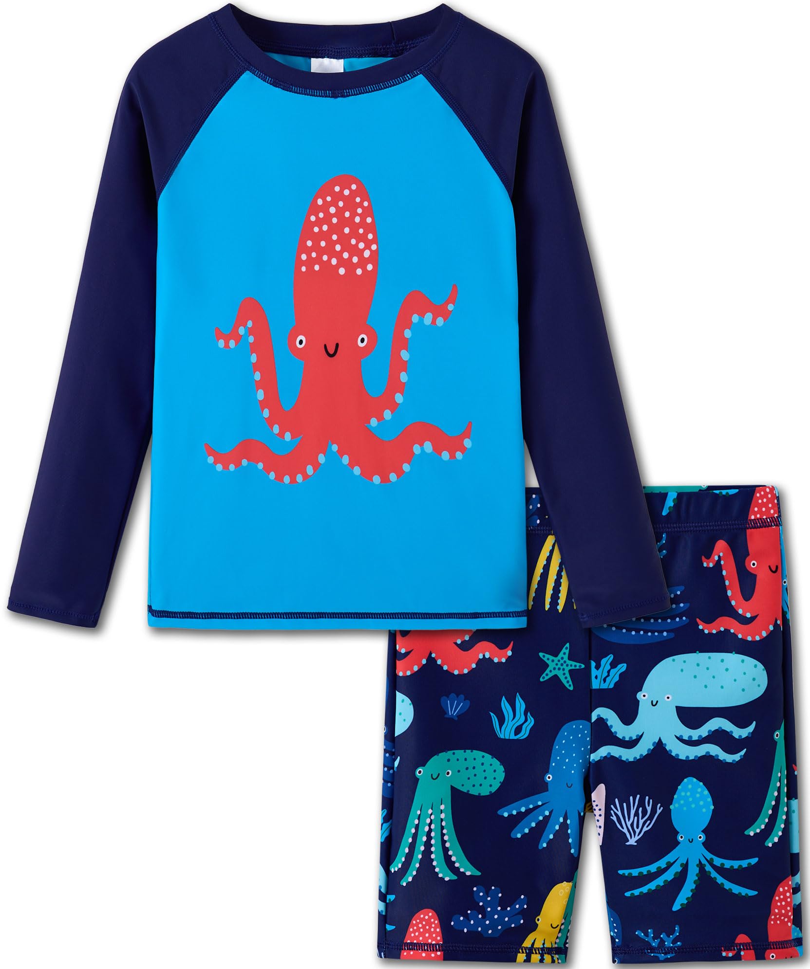 UMELOK Boys Rash Guard Sets Swimsuit