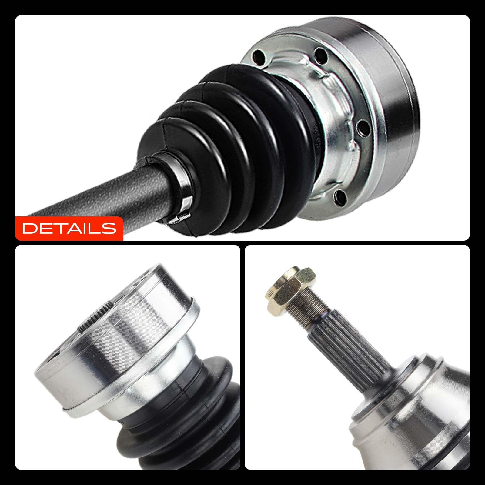 Frankberg Antriebswelle Vorderachse Rechts Kompatibel mit Golf III 1H1 1E7 1H5 P-a-s-s-a-t 32B 35I 3A2 3A5 V-e-n-t-o 1H2 1983-1999 357407272M