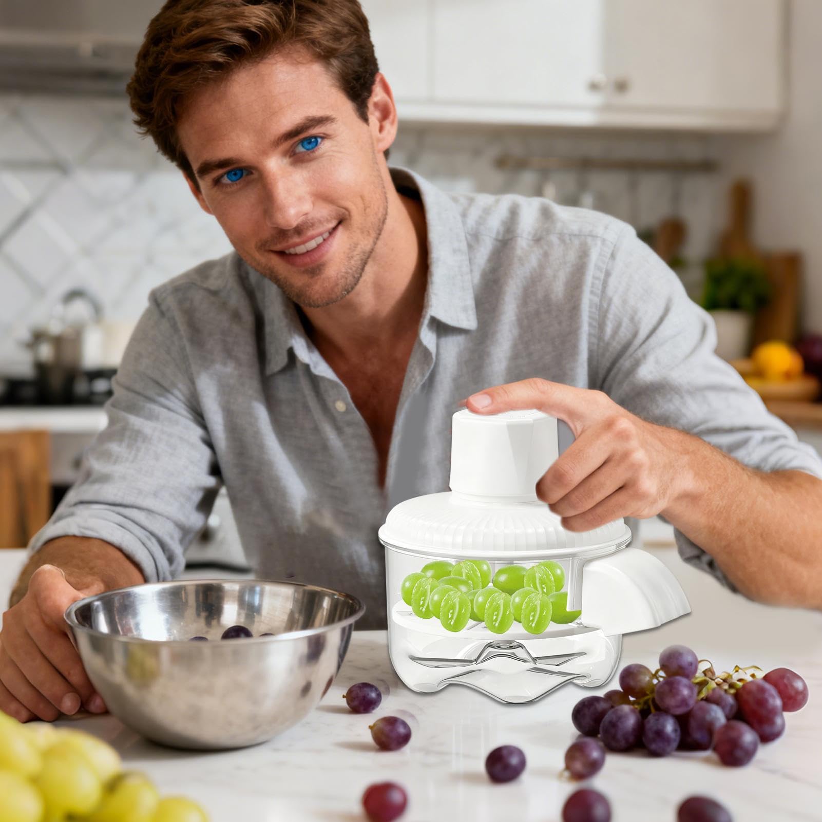 Machine À Éplucher Électrique - Outil Rechargeable Éplucheur Automatique | Éplucheur de Fruits Automatique | pour Cuisine Commerciale et Domestique, Légumes, Pommes de Terre, Tomates,
