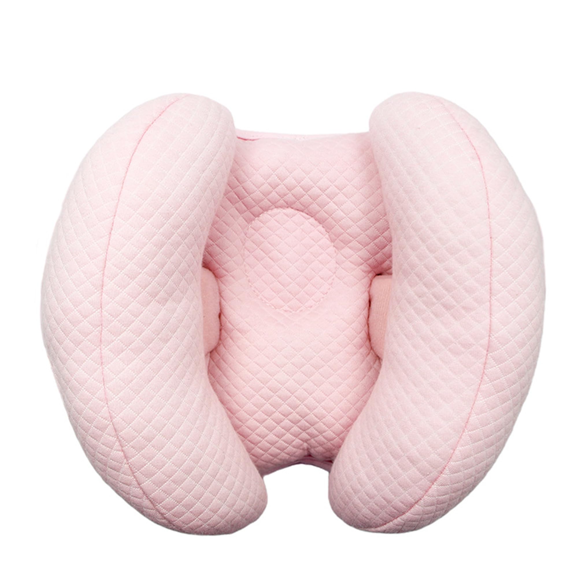 Zambuph Soft Baby Head Support Pillow Provides Enhanced Comfort With, pink