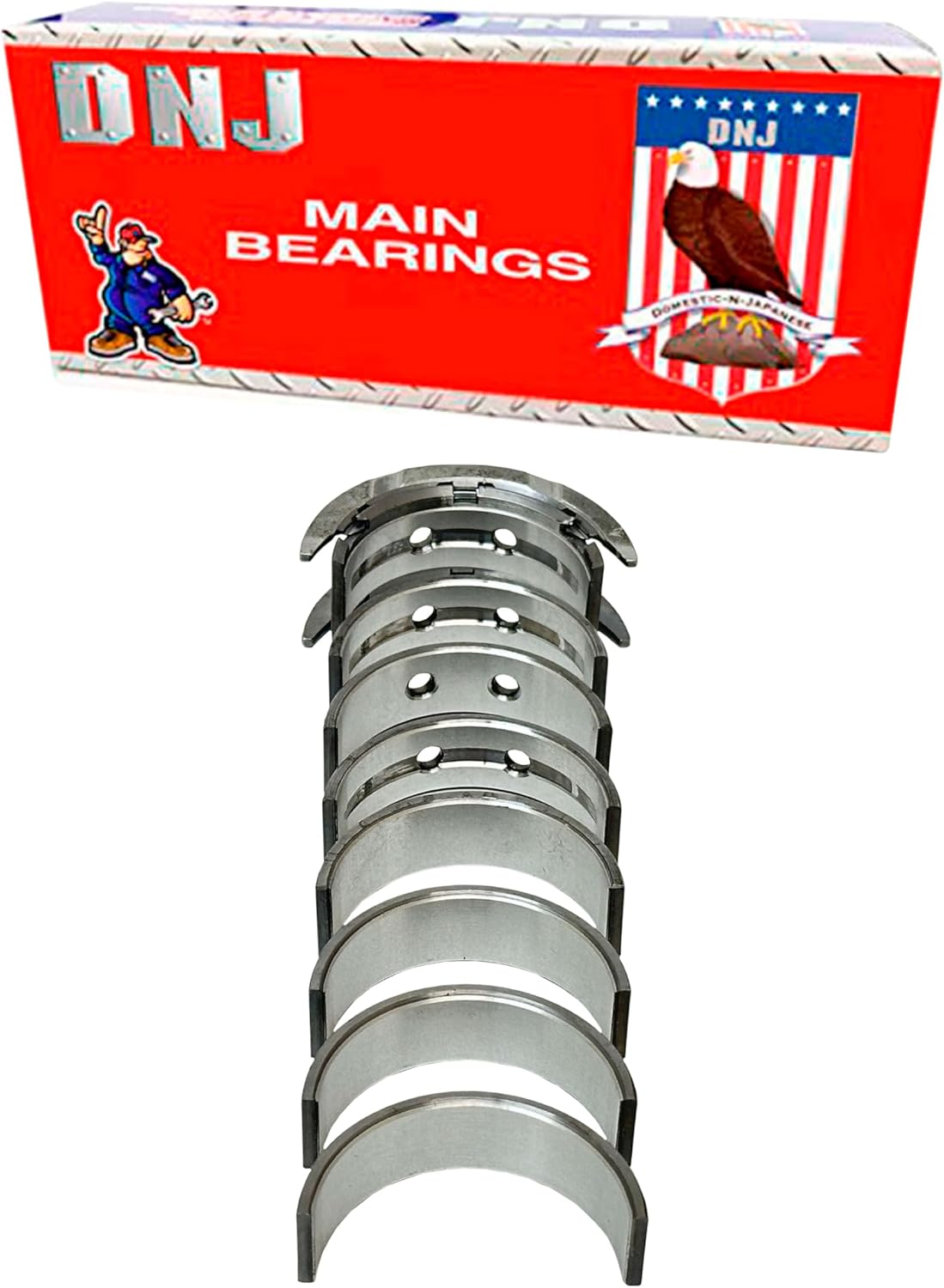 DNJ MB4228 Main bearings Set Standard for 2020-2022 Ford Bronco Sport Escape 1.5L L3 12V DOHC 1497cc