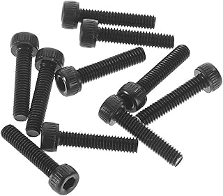 Axial AX31398 M2.6x12mm Cap Head Screw, Black (10 Pieces)