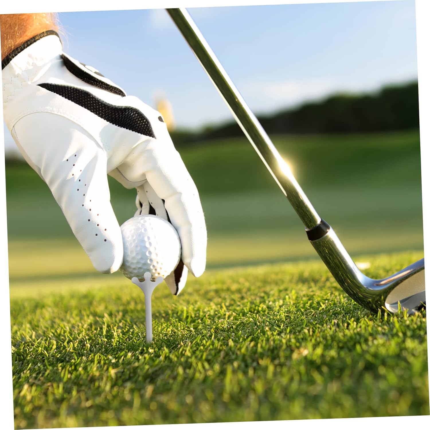 60pcs Golf Training Tees Plastic Golf Tees Claw Design for Practice Enhanced Stability for Consistent Shots for All Skill Levels