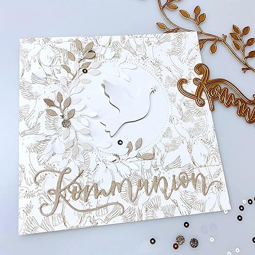 Miniatura 28 de Lapoo Troquel de corte de metal para álbumes de recortes, troqueles de corte para manualidades, decoración de tarjetas, papel, manualidades