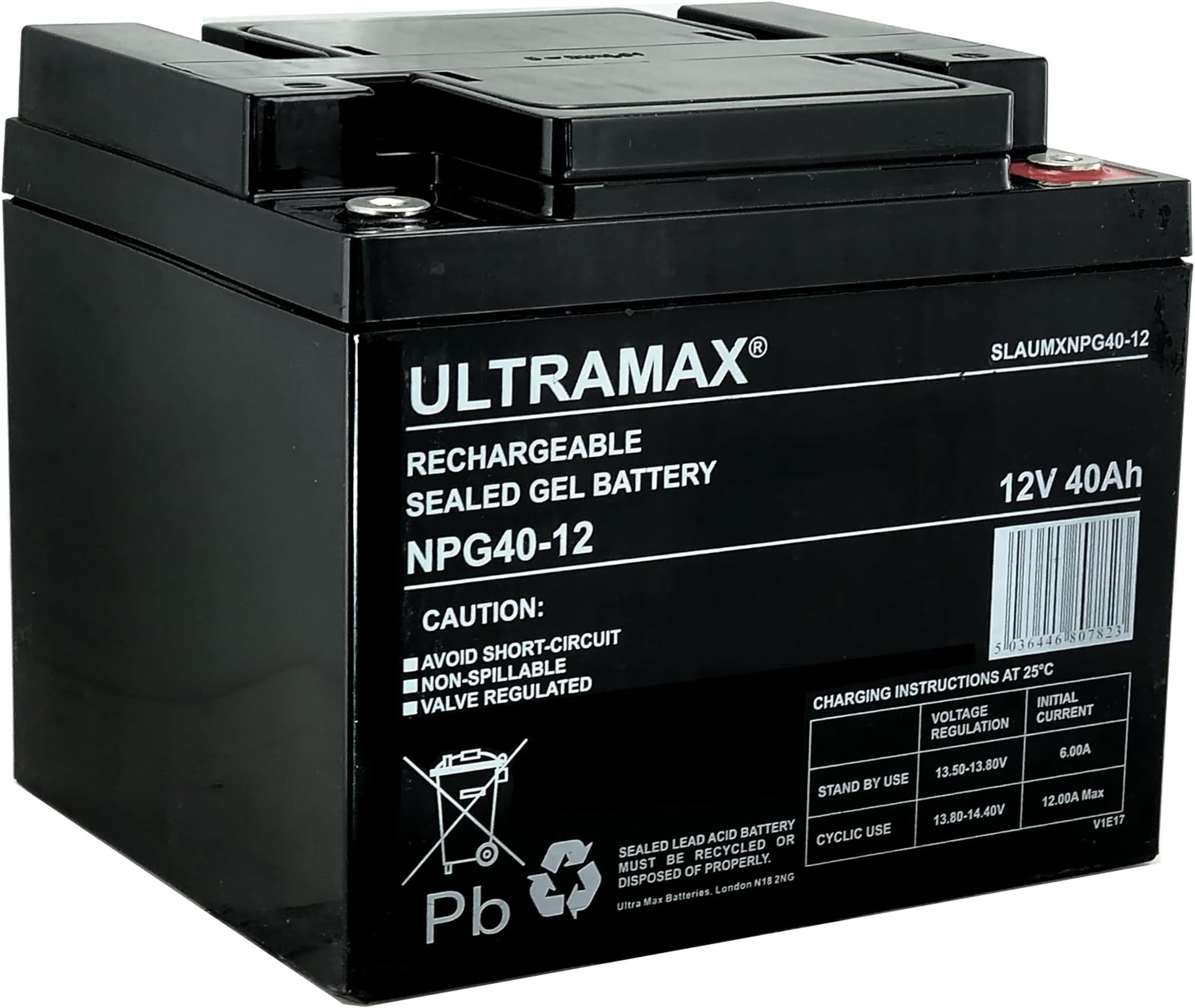 ULTRAMAX 12v 40AH MOBILITY SCOOTER GEL BATTERIES TGA QUINGO PRIDE SHOPRIDER