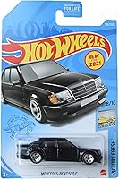 Vista 1 de Hot Wheels Mercedes Benz 500 E, [Negro] Fresco de fábrica 8/10