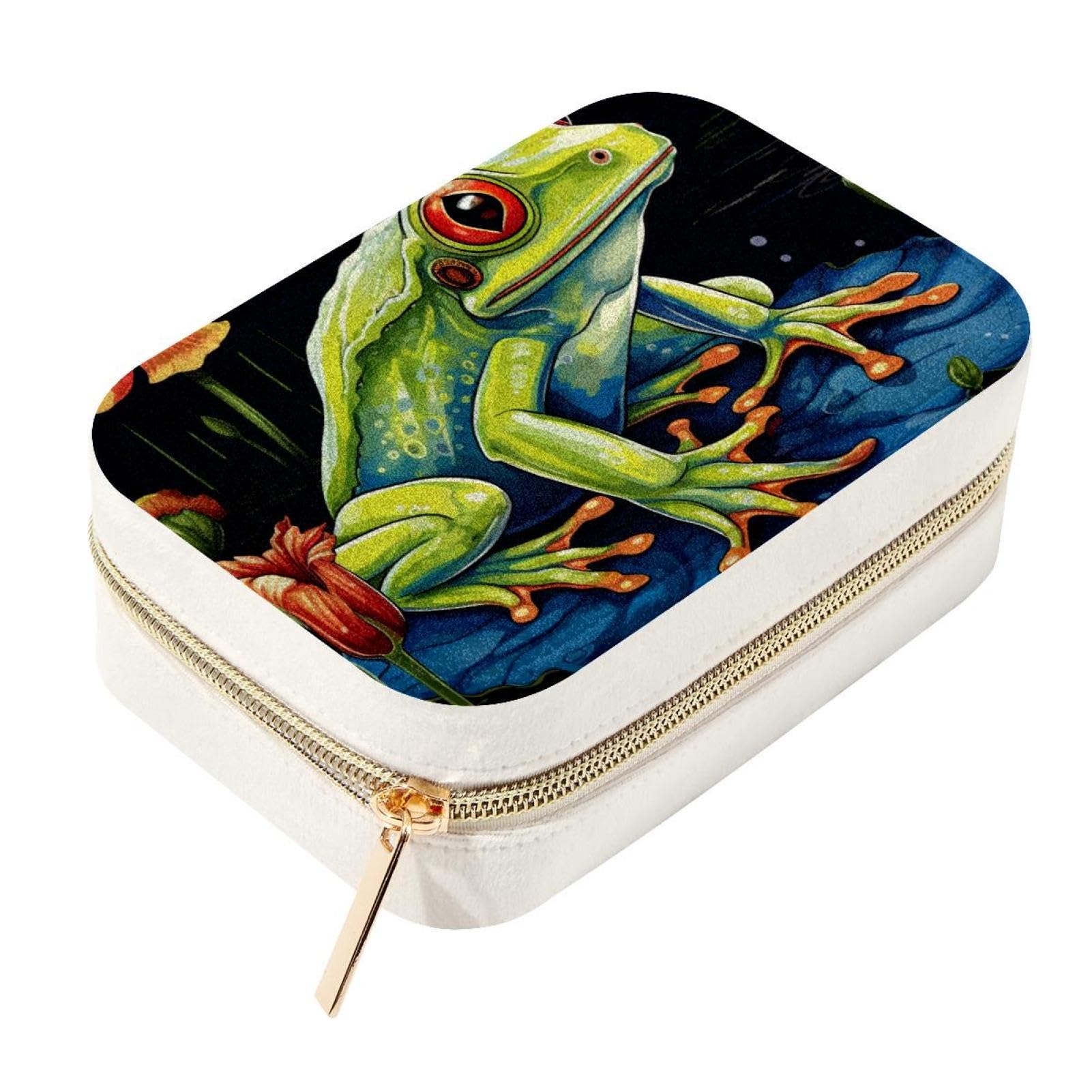 Boîte à bijoux grenouille originale : un cadeau de voyage idéal pour elle