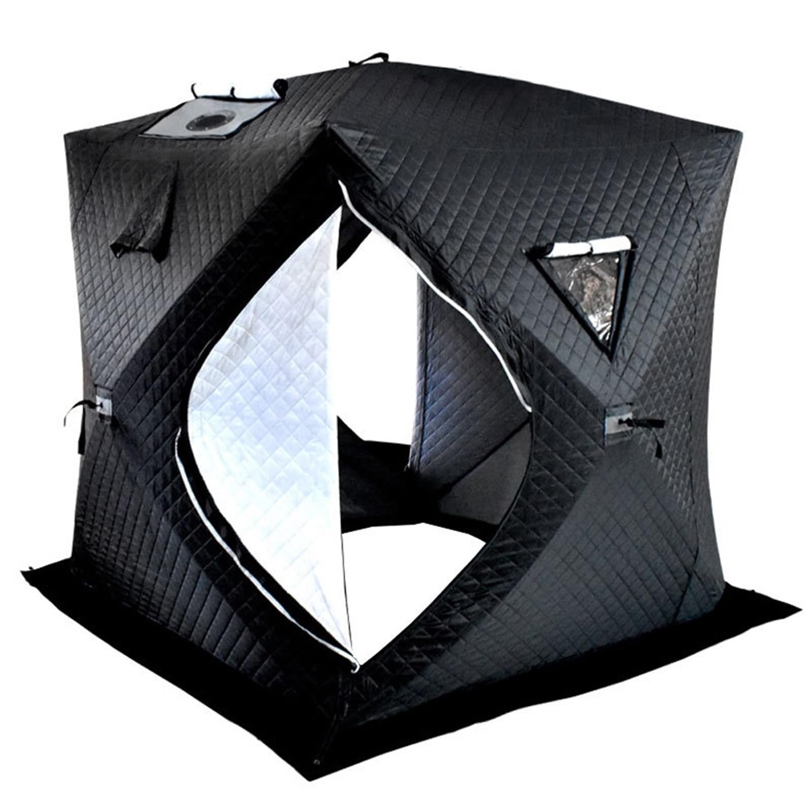 Tente de pêche d'hiver Facile à Installer, abri Portable sur Glace, équipement imperméable et Coupe-Vent pour Pique-Nique RandonnéE PêChe