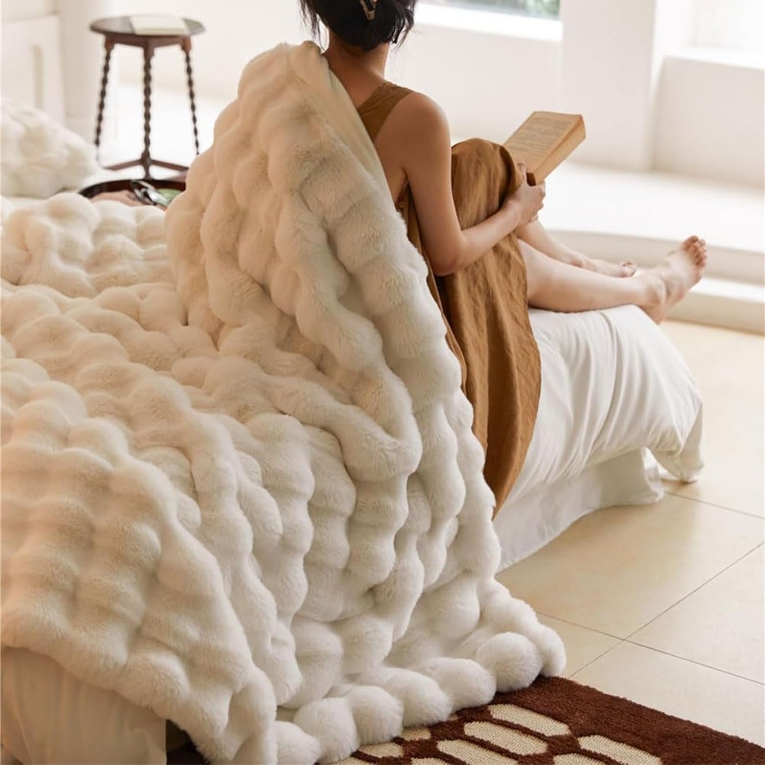 バニブランケット フェイクファー毛布 バニブランケットバーニーズ