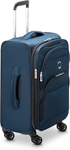 Miniatura 12 de DELSEY Paris Sky Max 2.0 Softside - Maleta expandible con ruedas giratorias, Azul, Sky Max 2.0 Softside - Equipaje expandible con ruedas giratorias