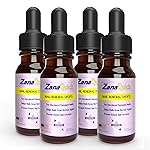 ZanaQuick Toenail Treatment Drops - 4 Pack Extra Strength Nail Repair Solution for Toe Nails & Fingernails - Powerful Nail Care Renewal & Recovery Liquid for Thick, Damaged & Discolored Nails Remedy