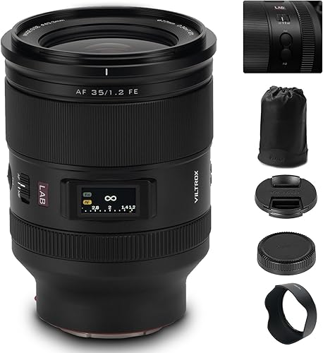 Miniatura 21 de VILTROX 2.953 in f/1.2 F1.2 Pro E-Mount Ultra Gran Angular Autofoco APS-C Prime Lente para Sony E-Mount Cámara A6600 A6500 A6300 A6000 A6400 A6100