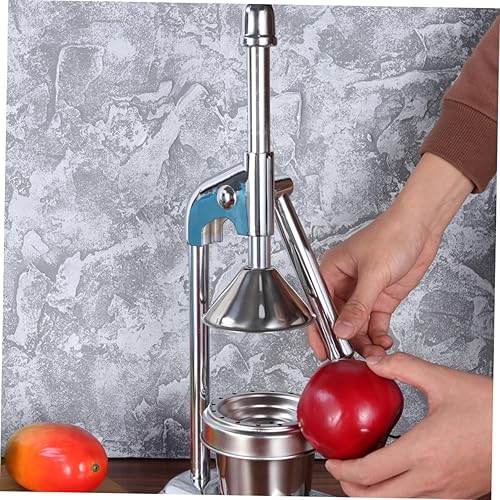 Miniatura 7 de TIDTALEO Exprimidor manual de acero inoxidable para extracción de cítricos sin esfuerzo para naranjas, limones y pomelos, fácil de limpiar, no