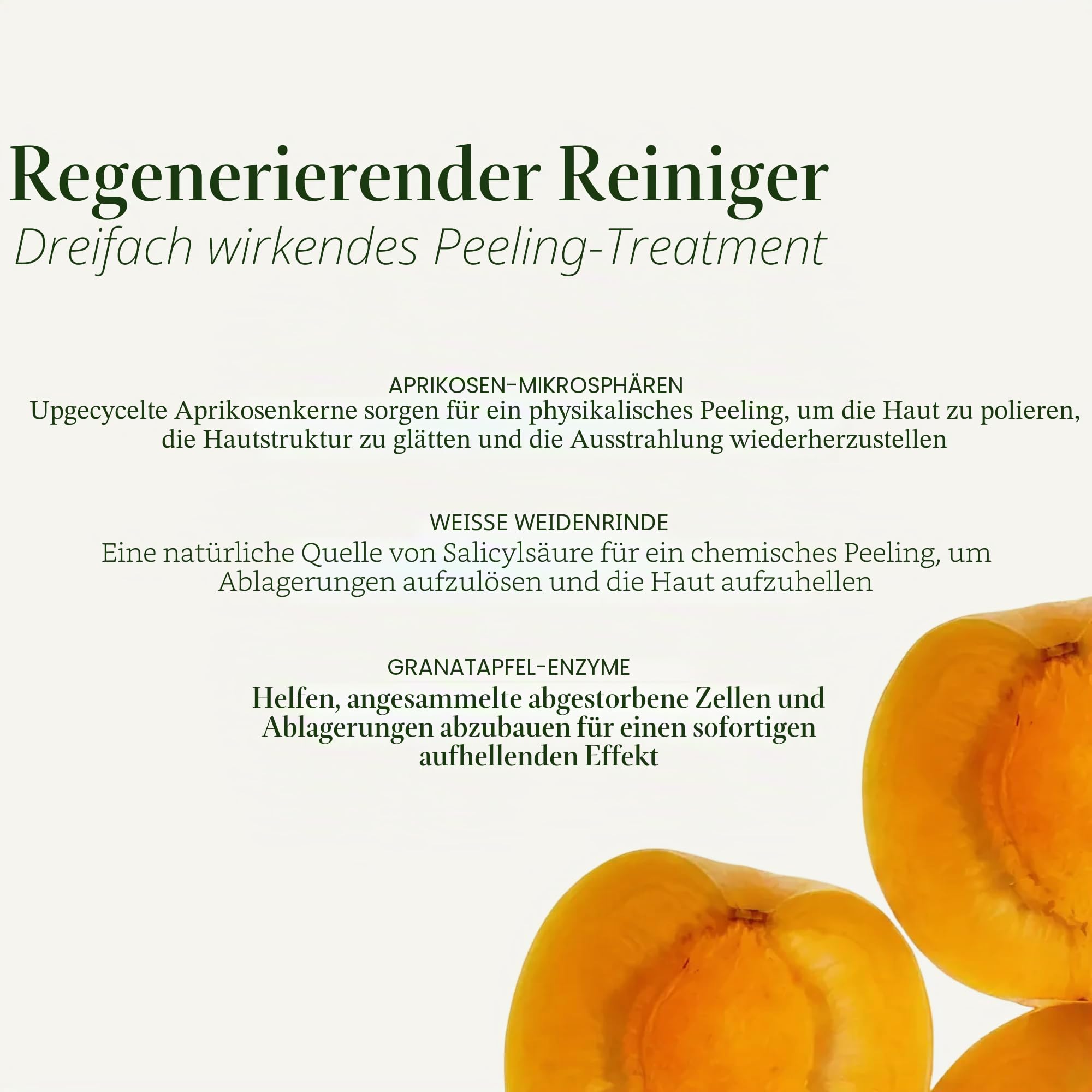 Tata Harper Regenerating Cleanser, Tägliches Peeling, entfernt Unreinheiten und Unschönheiten, für strahlende und glatte Haut, 125ml