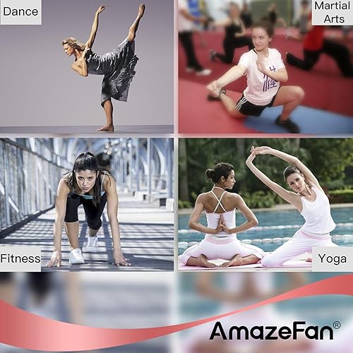 Miniatura 6 de AmazeFan Máquina de estiramiento de piernas 3 barras de pierna dividida equipo de estiramiento de flexibilidad para ballet yoga baile artes