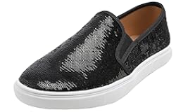 Women&apos;s Fashion Sparkle Sequin Embellished Sneaker Party Holiday Casual Shoes