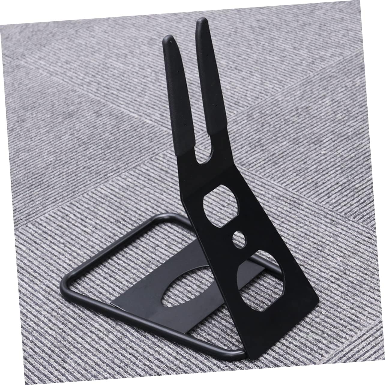 YARNOW Portable Bike Parking Rack Metal Floor Stand for Cycling Sturdy Bike Accessory for Garage