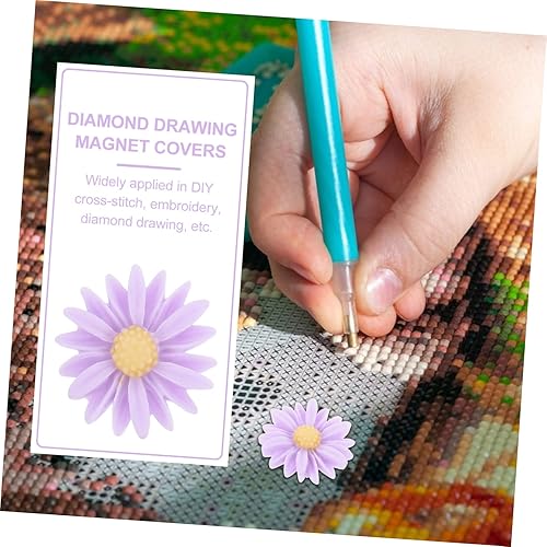 Miniatura 4 de VILLCASE 2 unids titular de caballete magnético herramientas de bordado herramienta magnética herramienta de arte de diamante pintura cubierta