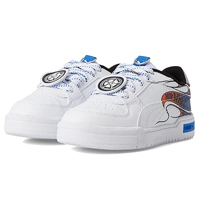 PUMA Kids Ca Pro Hot Wheels (Little Kid) Kids Shoes Puma White/Puma Team Royal