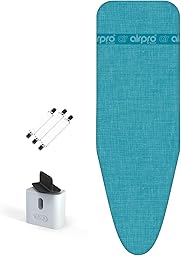 AirPro By Widex Funda de 6 Capas para Tabla de Planchar con Plancha de Vapor - Talla XL MAX 125x50 cm - No más Agua Debajo de la Tabla - Plancha hasta un 50% más rápido - Made IN Europa