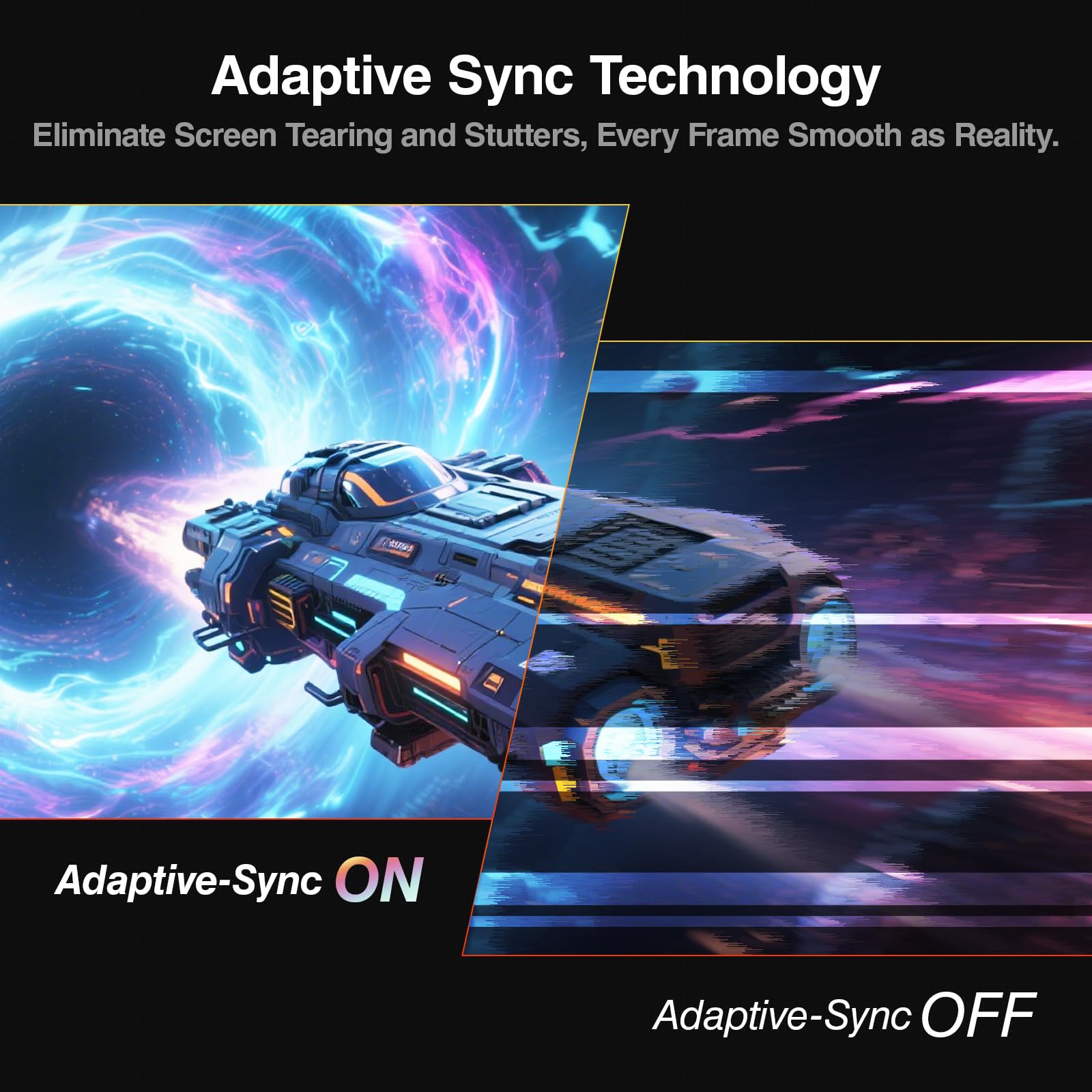 KOORUI 24 inch Curved Gaming Monitor 180Hz FHD 1080P Computer Monitor, 1ms 1500R Display, Adaptive Sync, FreeSync Premium, HDMI 2.0X2 & DP 1.2, VESA, Tilt, 24E6CA