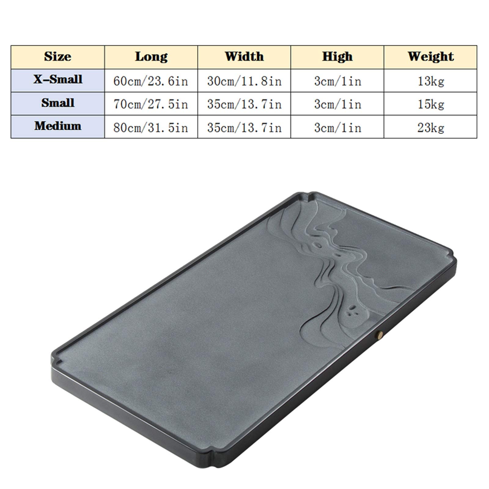 CKKNILV Tea Tray Kung Fu Tea Tray Household Tea Set Chinese Kung Fu Tea Tray Casual Tea Ceremony Tea Tray Tea Tea Set Home or Office Supplies Kungfu Tea Set T