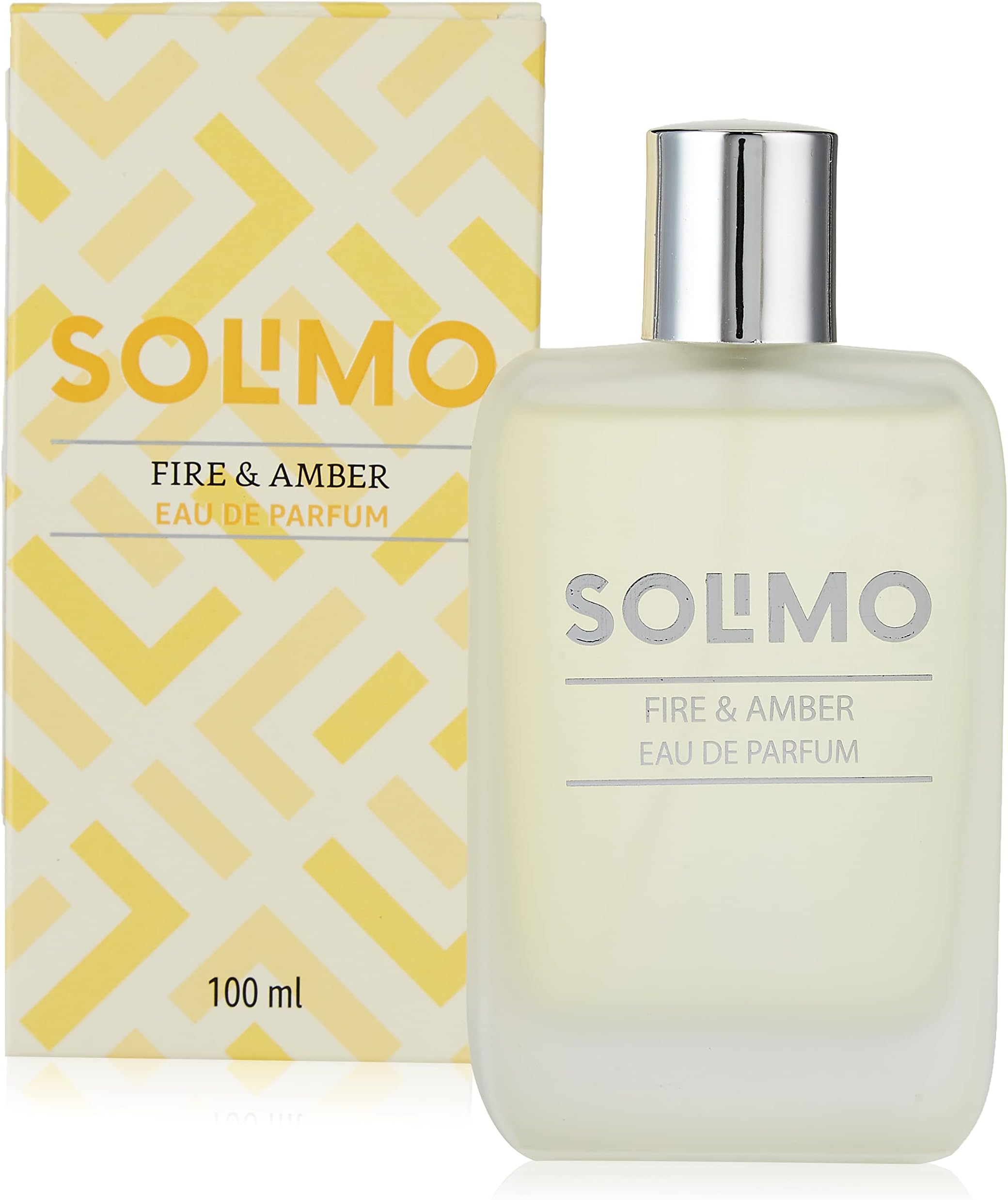 Amazon Brand - Solimo Fire & Amber Perfume, 100ml