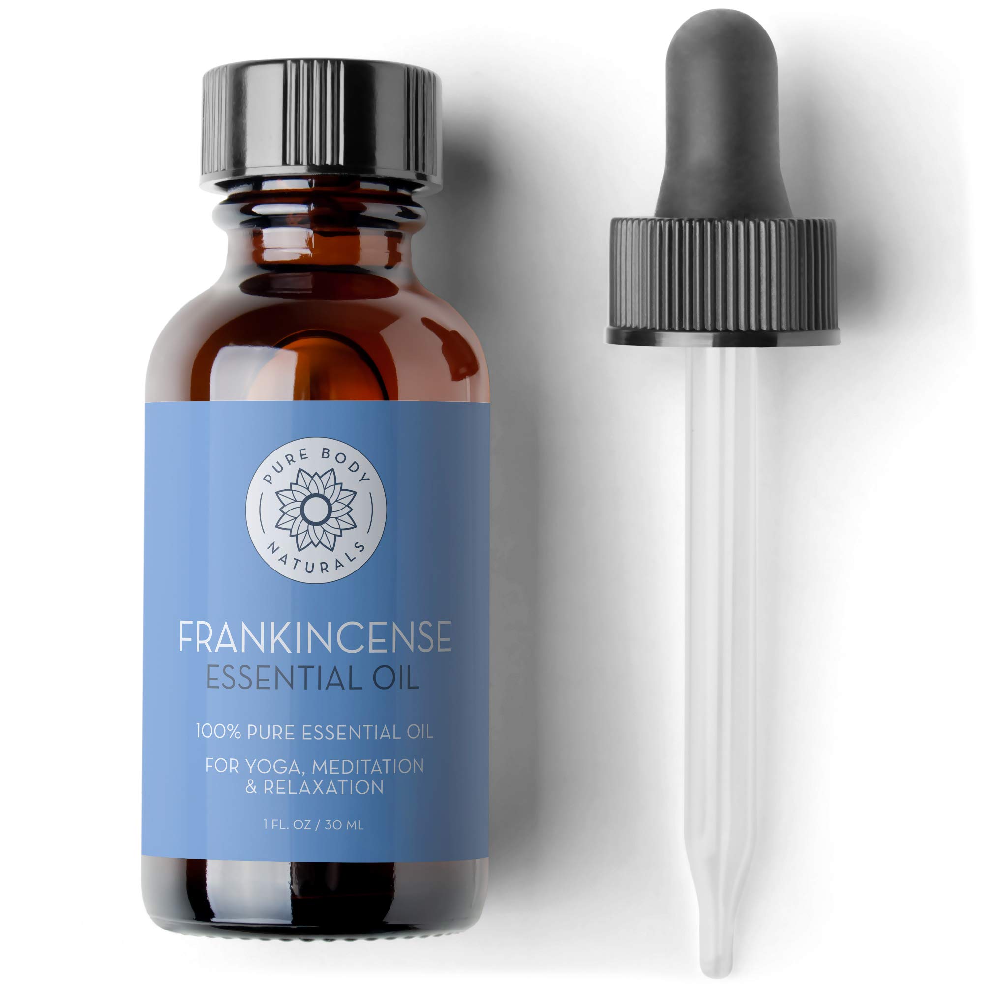 Frankincense Essential Oil, Triple AAA+ Grade, 100% Pure & Natural - Therapeutic Grade Frankincense Oil - 1 oz